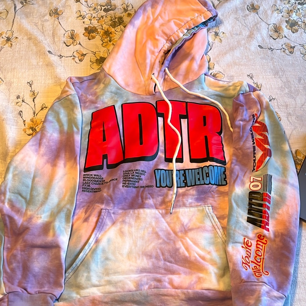 A Day to Remember Sweatshirt Size Small Tie Dye
